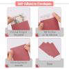 imageMr Pen Money Envelopes for Cash 65quot x 35quot 100 Pack Gold Kraft Paper Cash Envelopes for MoneyRed Clay