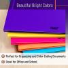 imageMr Pen Plastic Folders with Pockets 5 pcs Creamy Serenity 2 Pocket Folders PlasticBright Colors