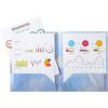 imageMr Pen Plastic Folders with Pockets 5 pcs Creamy Serenity 2 Pocket Folders PlasticMarble
