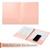 imageMr Pen Plastic Folders with Pockets 5 pcs Creamy Serenity 2 Pocket Folders PlasticRose Garden
