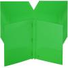 imageMr Pen Plastic Folders with Pockets and Prongs 5 Pack Letter Size Green Shades Flexible Plastic Folders with ProngsGreen