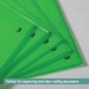 imageMr Pen Plastic Folders with Pockets and Prongs 5 Pack Letter Size Green Shades Flexible Plastic Folders with ProngsGreen