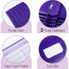 imageMr Pen Plastic Folders with Pockets and Prongs 5 Pack Letter Size Green Shades Flexible Plastic Folders with ProngsPurple  Organizational Sheets