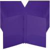 imageMr Pen Plastic Folders with Pockets and Prongs 5 Pack Letter Size Green Shades Flexible Plastic Folders with ProngsPurple