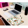 imageMr Pen Mouse Pad 125quotx 105quot 2 Pack Black Pattern Laptop and Computer Mouse Pad Gaming AntiSlip Rubber BaseColorful Botanical