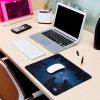 imageMr Pen Mouse Pad 125quotx 105quot 2 Pack Black Pattern Laptop and Computer Mouse Pad Gaming AntiSlip Rubber BaseNight Sky