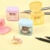 imageMr Pen Pencil Sharpeners Manual 6 Pack Dual Hole Colored Pencil Sharpener ManualMulticolor