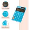 imageMr Pen Standard Function Calculator 12 Digits Small Calculator Pastel Green Solar CalculatorsBlue