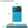 imageMr Pen Standard Function Calculator 12 Digits Small Calculator Pastel Green Solar CalculatorsBlue