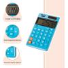 imageMr Pen Standard Function Calculator 12 Digits Small Calculator Pastel Green Solar CalculatorsBlue