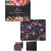 imageMr Pen Mouse Pad 125quotx 105quot 2 Pack Black Pattern Laptop and Computer Mouse Pad Gaming AntiSlip Rubber BaseFloral