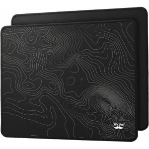 imageMr Pen Mouse Pad 125quotx 105quot 2 Pack Black Pattern Laptop and Computer Mouse Pad Gaming AntiSlip Rubber BaseBlack Pattern