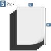 imageMr Pen Flexible Magnetic Sheets with Adhesive Backing 12quot x 16quot 40 Pack Magnet Sheets with Adhesive12 x 16