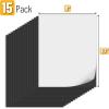 imageMr Pen Flexible Magnetic Sheets with Adhesive Backing 12quot x 16quot 40 Pack Magnet Sheets with Adhesive8 x 10