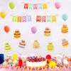 imageMr Pen Happy Birthday Bulletin Board Set 20 Pcs Decorations for Classroom and Birthday Board