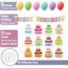 imageMr Pen Happy Birthday Bulletin Board Set 20 Pcs Decorations for Classroom and Birthday Board