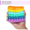 imageMr Pen Poppers Fidget Toy 2 Pack Sensory Bubble Push Toy PoppetCircle  Square