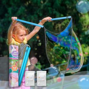 imageMr Pen Giant Bubble Wands Kit 1 Pack Big Bubble Wand Giant Bubble Maker Large Bubble Wand Giant Bubbles for Kids Outside Outdoor Toys for Kids Bubble Makers Huge Bubble Wand Set
