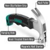 imageMr Pen Nail Assortment Kit and 8oz Small Hammer for Picture Hanging Purple Hammer 600 pcs Small Nails for Hanging PicturesDark Green