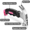 imageMr Pen Nail Assortment Kit and 8oz Small Hammer for Picture Hanging Purple Hammer 600 pcs Small Nails for Hanging PicturesPink