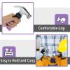 imageMr Pen Nail Assortment Kit and 8oz Small Hammer for Picture Hanging Purple Hammer 600 pcs Small Nails for Hanging PicturesPurple