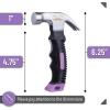 imageMr Pen Nail Assortment Kit and 8oz Small Hammer for Picture Hanging Purple Hammer 600 pcs Small Nails for Hanging PicturesPurple