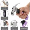 imageMr Pen Nail Assortment Kit and 8oz Small Hammer for Picture Hanging Purple Hammer 600 pcs Small Nails for Hanging PicturesPurple With Nails