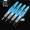 imageMr Pen Watercolor Brush Pens 4 pcs Blue Set Watercolor Brushes Set Water Brush Pen