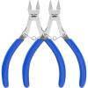 imageMr Pen Wire Cutter 6 Inch 5 Pack Green ampamp Ivory Ergonomic Rubber Handle Spring Loaded Wire Cutters for Crafting Snips Flush Cut Pliers Diagonal Cutting PliersBlue
