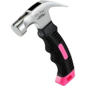 imageMr Pen Nail Assortment Kit and 8oz Small Hammer for Picture Hanging Purple Hammer 600 pcs Small Nails for Hanging PicturesPink