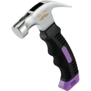 imageMr Pen Nail Assortment Kit and 8oz Small Hammer for Picture Hanging Purple Hammer 600 pcs Small Nails for Hanging PicturesPurple