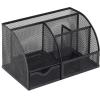 imageMr Pen Mesh Desk Organizer  Black PenPencil Holder with Multiple Compartments