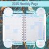 image2026 Planner Weekly and Monthly Calendar Planner for Women Jan 2026  Dec 2026 Hardcover Planning Agenda book Spiral Bound Inner Pocket Perfect for School Office Supplies 63quot x 85quotMarble Blue
