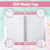 image2026 Planner Weekly and Monthly Calendar Planner for Women Jan 2026  Dec 2026 Hardcover Planning Agenda book Spiral Bound Inner Pocket Perfect for School Office Supplies 63quot x 85quotAbstract Splash