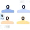 imageMr Pen Magnetic Bag Clips 4 Pack 5 Inches Wide Pink Shades Heavy Duty Clips for Food Packages Chip Bag Clip for FridgeBlue  Yellow Shades