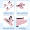 imageMr Pen Magnetic Bag Clips 4 Pack 5 Inches Wide Pink Shades Heavy Duty Clips for Food Packages Chip Bag Clip for FridgeSpring