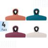 imageMr Pen Magnetic Bag Clips 4 Pack 5 Inches Wide Pink Shades Heavy Duty Clips for Food Packages Chip Bag Clip for FridgeTeal and Coral