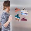 imageMr Pen Magnetic Bag Clips 4 Pack 5 Inches Wide Pink Shades Heavy Duty Clips for Food Packages Chip Bag Clip for FridgeTeal and Coral