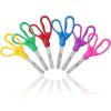 imageMr Pen Kids Scissors Bulk 5 Inch 24 Pack Bright Color Stainless Steel Blunt Tip ampamp Ergonomic Plastic HandleAssorted Colors