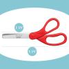 imageMr Pen Kids Scissors Bulk 5 Inch 24 Pack Bright Color Stainless Steel Blunt Tip ampamp Ergonomic Plastic HandleModern Shades