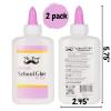 imageMr Pen Liquid School Glue 4 oz 2 Pack Washable NoRun School Glue Liquid Glue Glue Bottles Glue for Slime School Glue Liquid Glue for Crafts School Glue White Glue Bottle Washable Glue