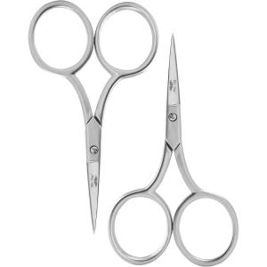 imageMr Pen Embroidery Scissors Curved 2 Pack 35 Inch Silver Embroidery Scissors Small2 pcs