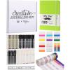 imageMr Pen Creative Journaling Kit 300Piece Set for Bullet Point Journaling Includes Notebook Pens Markers Washi Tape ampamp Tabs Giftable Journaling Supplies for Beginners ampamp Pros