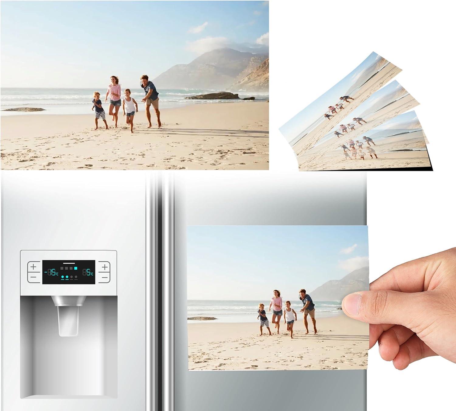 imageMr Pen Flexible Magnetic Sheets with Adhesive Backing 8quot x 10quot 30 Pack Magnet Sheets with Adhesive8 x 10