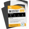 imageMr Pen Flexible Magnetic Sheets with Adhesive Backing 8quot x 10quot 30 Pack Magnet Sheets with Adhesive8 x 10