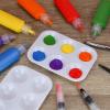 imageMr Pen Plastic Paint Palette 30 Pack 6 Wells White Rectangular Paint Tray Palette for Painting DIY Craft