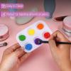 imageMr Pen Plastic Paint Palette 30 Pack 6 Wells White Rectangular Paint Tray Palette for Painting DIY Craft