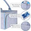 image:imageMr Pen Baby Diaper Caddy Organizer 2 Pack Blue Inside Large Baby Caddy Organizer with Handle Collapsible amp PortableBlue Inside