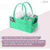 image:imageMr Pen Baby Diaper Caddy Organizer 2 Pack Blue Inside Large Baby Caddy Organizer with Handle Collapsible amp PortableGreen
