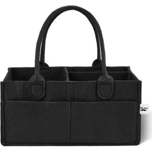 image:imageMr Pen Baby Diaper Caddy Organizer 2 Pack Blue Inside Large Baby Caddy Organizer with Handle Collapsible amp PortableBlack